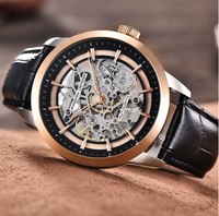 Montre mécanique automatique PAGANI DESIGN 2026, design tendance, double cadran ajouré, lumineuse, pour homme PD-1638