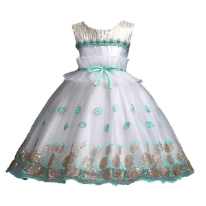 1025 new arrival kids wear children Girls spring summer boutique clothing Holy communion dress - Product Image 5