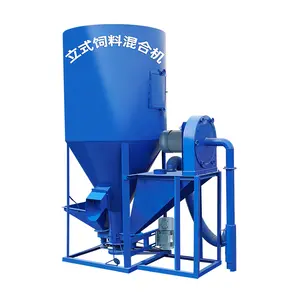 Cow/ chicken/horse/cattle feed mill equipment/ Poultry Feed grinder and Mixer/ Feed crushing Machine