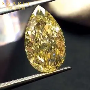 Sgarit jóias de luxo feitas de diamante royal, mosca 5.01ct diamante solto natural