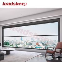 Maison de contrôle intelligente Landsharp Fenêtres à double triple vitrage Stores Écran Fenêtres et portes en aluminium