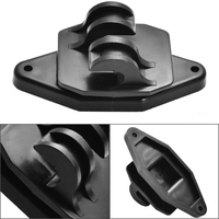 6mm zware kwaliteit klauw isolator voor houten palen, professionele elektrische afrasteringsisolator voor vee