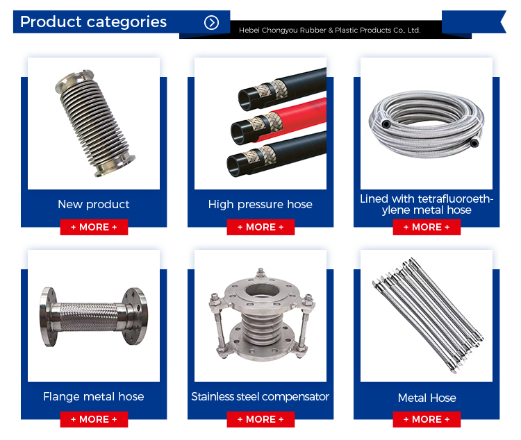 Flexible High Pressure Ptfe Hose Stainless Steel Braided Plumbing Hoses PTFE Chemical Plumbing Hose · image 5