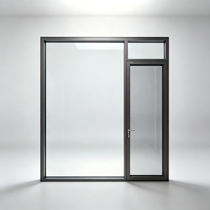 Deioux Triple Glazed Aluminum Alloy Vertical <b>Swing</b> Soundproof Minimalist Design Casement Window for Building Projects - Product Image 1