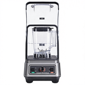 Ideamay Electric Mechanical Commercial Blender with Soundproof Cover 2.2L Capacity ABS Housing <strong>Push</strong> <strong>Button</strong> <strong>Control</strong> - Product Image 5