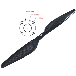 Obby-hélice de avión ultirotor 34 x 11.5In, palas de aleación de fibra de carbono - Product Image 2
