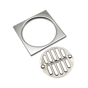 <span class=keywords><strong>Siphon</strong></span> <span class=keywords><strong>de</strong></span> <span class=keywords><strong>sol</strong></span> carré moderne en acier inoxydable pour toilettes et douches, idéal pour l'hôtellerie (vente en gros) - Product Image 3