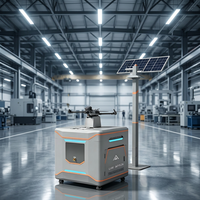 Drone de transport de charge flexible pour le transport quotidien de marchandises sur site, et drone de nettoyage intégré pour les murs extérieurs des bâtiments urbains de grande hauteur