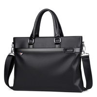 Nouveau sac à main pour hommes mallette d'affaires sac à bandoulière unique en cuir Pu souple sac d'ordinateur portable décontracté à la mode sac pour hommes