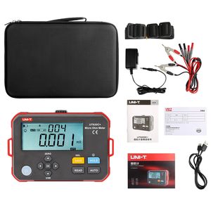 UNI-T UT620C+ Digitale DC Laagweerstandmeter Micro Ohm Meter Kabel Draad Spoel Motor Weerstandstester 0.001mΩ~300.0kΩ - Product Image 1