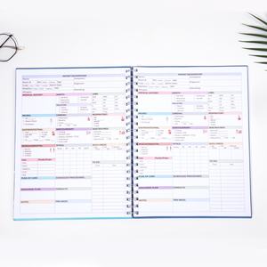 العديد من كتب التمريض ، مذكرة تقرير مخصصة ، مذكرات الممرضات ، دفتر يوميات الطبيب ، دفتر ملاحظات ، مخططي دفتر اليوميات - Product Image 5