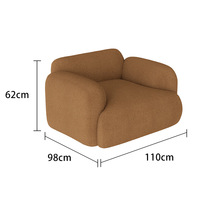 Ensemble de canapés et meubles pour hôtels de luxe, canapé une place, tissu velours, mobilier pour le salon, trois places, ensemble de canapés pour le hall de l'hôtel