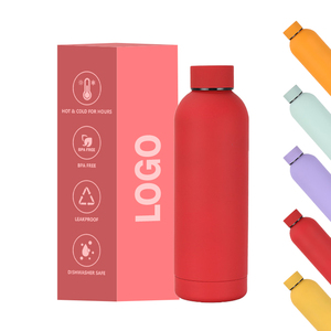 Botella de Agua Deportiva de Metal para Bicicleta con Logotipo Personalizado, 350/500/750/1000 ml, Botella de Agua Aislada al Vacío de Acero Inoxidable de Doble Pared - Product Image 1