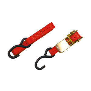 Sangle d'arrimage à cliquet en polyester de 25 mm (1 pouce) 800 kg de qualité supérieure avec crochet en <span class=keywords><strong>S</strong></span> certifié CE pour le transport de marchandises - Product Image 2