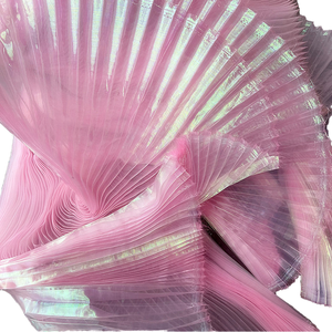Laser Gradient màu ảo ảnh Organza lưới thiết kế vải Vải váy tự làm waifu <span class=keywords><strong>cos</strong></span> mờ - Product Image 1