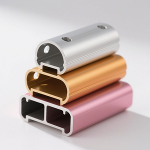 Perfil extruido de carcasa de aluminio anodizado electrónico de gran tamaño anodizado - Product Image 1