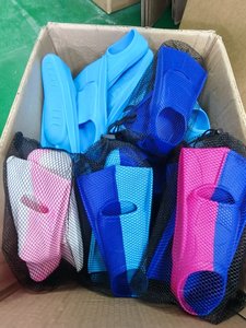 Custom Comfortable Silicone Diving Flippers XXXS Adult Swimming Training Fins Durable Professional Swim Gear - Product Image 4