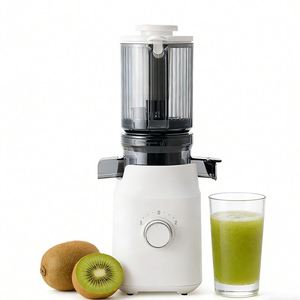 Extractor de Jugos de Frutas y Verduras de Diseño Fabuloso, Exprimidor Centrífugo Multifuncional, Exprimidor Eléctrico de Prensado en Frío Lento - Product Image 1