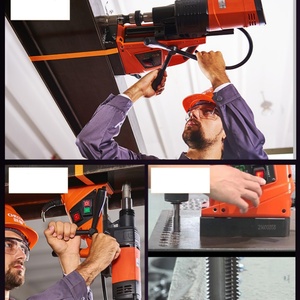 DX-35 35Mm Cn Multifunctionele Stalen Raillager Boormachine 110V/220V Magnetische Basis Motor Tandwiel Inbegrepen Verticaal - Product Image 4