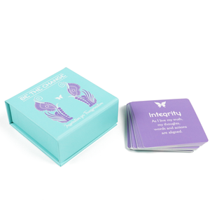 Manufacture Wholesale Cardboard Packaging Storage Box Business Greeting Card Playing Cards <b>Scrapbooking</b> Storage Box - Product Image 3