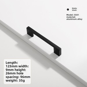 Tirador de Mueble Moderno de Aleación de Aluminio Duradero para Sala de Estar - Product Image 6