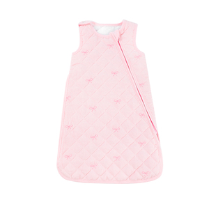 Gigoteuses matelassées roses avec nœud, douces pour la peau, de qualité supérieure Puresun, pour nouveau-nés, <span class=keywords><strong>gigoteuse</strong></span> personnalisée pour bébés filles - Product Image 2
