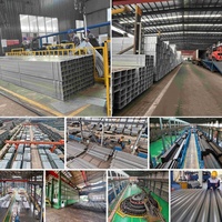 Tube carré en acier galvanisé 20 x 20 25 x 25 40 x 40 50 x 50 60 x 60 20 x 40 30 x 50 40 x 60 150 x 150