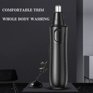 Cortadora de pelo de <span class=keywords><strong>Nariz</strong></span> de cabeza de acero inoxidable de alta precisión SOLER con 2 ajustes de velocidad Ideal para hombres Kit de aseo <span class=keywords><strong>y</strong></span> equipo de salón - Product Image 4