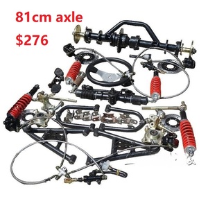 Tự Làm Bốn Bánh Xe Đi KART KARTING <span class=keywords><strong>ATV</strong></span> UTV Buggy Truyền ĐĨA PHANH 81CM Phía Sau Trục Với 428 530 Chuỗi Khác Biệt - Product Image 4