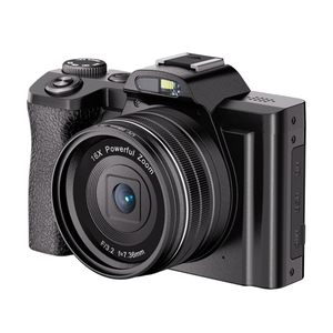 Máy ảnh mirrorless chuyên nghiệp 48MP, quay video 5K Ultra HD, chất lượng như máy ảnh DSLR, có đèn flash tự động lấy nét phía trước, <span class=keywords><strong>d</strong></span>ành cho nội dung YouTube - Product Image 1