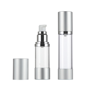 Rỗng 10ml 15ml <span class=keywords><strong>20ml</strong></span> 30ml 50ml 100ml chân không bơm huyết thanh chai với nắp nhôm 1oz không có không khí Lotion bơm bao bì cho mỹ phẩm - Product Image 6