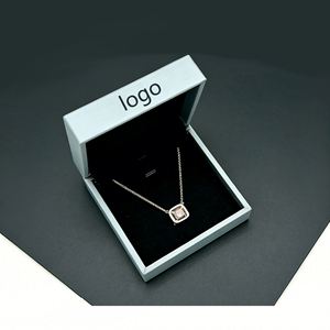 Luxury Eco-Friendly Handmade Waterproof PU Leather Gift <b>Box</b> Jewelry Set Storage Ring Pendant <b>Earrings</b> Velvet Display <b>Box</b> - Product Image 1