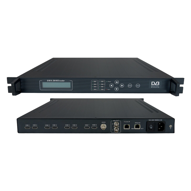 TY-1855 8IN1 MPEG-4 AVC/H.264 HD (High Definition) IP Encoder for TV Station