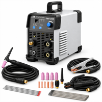 Poste à souder double DWS-1400 220V TIG MMA 140A IGBT Inverter avec affichage numérique pour soudage à l'arc à l'argon et à l'électrode, vente en gros, usine OEM