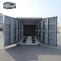 Ensemble de conteneurs mini ISO à conception emboîtable 5 pieds 6 pieds 7 pieds 8 pieds 9 pieds 10 pieds Conteneurs mini d'expédition modulaires Petit conteneur de stockage