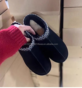 High-quality New Ladies' Winter Indoor <strong>Slippers</strong> Fashionable Tasman <strong>Wool</strong> <strong>Slippers</strong> with Warm <strong>Boots</strong> - Product Image 4