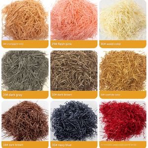 Rafi Herbe pour Boîte Cadeau En Vrac Papier Déchiqueté Soie Comme Souvenir Paquet De Remplissage Inodore Sûr Boîte Cadeau Remplissage Herbe De Raphia - Product Image 4