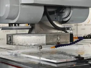 Full Automatic 5 Axis CNC Stone Router Quartz Marble Granite Bridge Saw Stone Cutting Machine For Milling Polishing