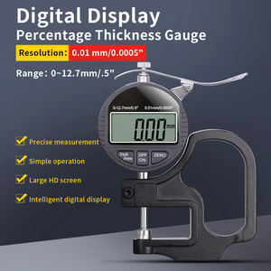 Handgeführte Autofolie-Dickheitsmessfunktion 0,01 mm Messwerkzeug <span class=keywords><strong>LCD</strong></span>-Anzeige Mikrometer-Meter-Dickheitsprüfer - Product Image 6