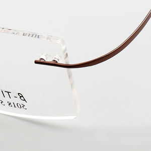 SUNNY di Alta Qualità <span class=keywords><strong>B</strong></span> Titanio Occhiali senza montatura Telaio Occhiali Anti Luce Blu Optical Occhiali Da Vista Occhiali leggeri Occhiali di Occhiali Da Vista - Product Image 6
