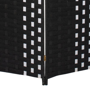 Divisori <span class=keywords><strong>in</strong></span> Fibra di Carta, Separatore Pieghevole per Ambienti, Partizione Divisoria, Schermo Privacy a 4 Pannelli per Camera <span class=keywords><strong>da</strong></span> Letto e Soggiorno - Product Image 2