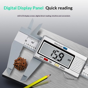 Calibrador Vernier de Plástico con Pantalla Digital, Mini Calibrador Vernier, Regla Vernier para Estudiantes, Herramienta de Medición de 0 a 150 mm - Product Image 2