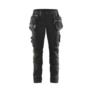 BLAKLADER - 711513439900C46 Pantalones artesanos para mujer stretch Black - EAN 7330509800874 PANTALONES DE TRABAJO CARGO - Product Image 1