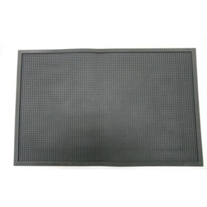 Cylinder Pin Design Rubber <b>Mat</b> Rectangle Machine Made Non-Slip Washable Durable Eco-Friendly Outdoor Home Office Non-Slip - Product Image 3