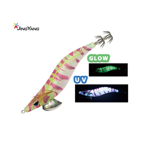 JINGYANG Custom UV Luminous <strong>Redfish</strong> Lures ABS Lead Material Artificial Hard <strong>Bait</strong> Squid for Saltwater Sea Fishing Printed Lures - Product Image 2