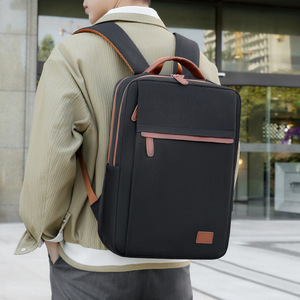 Sac à dos d'affaires personnalisé pour hommes et femmes, sac à dos multifonctionnel pour ordinateur portable, grande capacité, multi-couches, sac à dos pour étudiants - Product Image 5