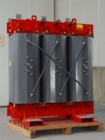 Transformateur de distribution sec à isolation époxy triphasé SC10-315/10 315 kVA 10 kV avec sortie 400 V pour zones intérieures à forte densité
