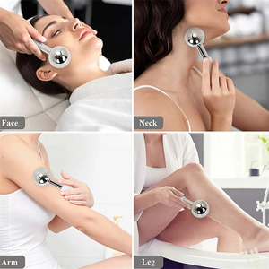 Globi di Ghiaccio per Viso Rotanti a 360 Gradi con Logo Personalizzato, Nuova Tendenza, Bastoncini Cryo Raffreddanti, Rullo <span class=keywords><strong>Massaggiatore</strong></span> in Acciaio Inox per Viso e Occhi - Product Image 5