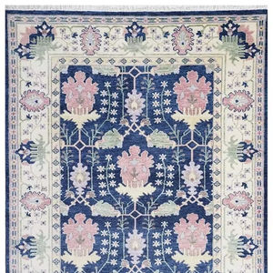 Tapis en laine touffeté à la main de luxe pour salon support anti-dérapant zone brodée conception soie PP matériel pour porte de prière - Product Image 1