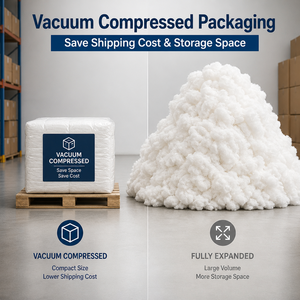 Fibre de polysulfone conjuguée creuse 3D <span class=keywords><strong>pour</strong></span> rembourrage de meubles et canapés, fibre de polyester coupée HCS - Product Image 1